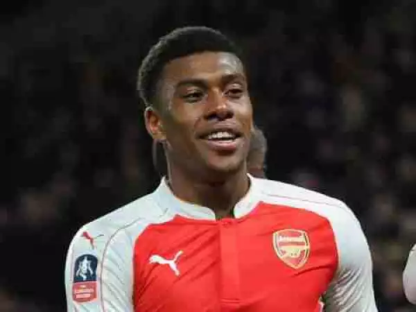 Arsenal Congratulates Alex Iwobi For Sending Nigeria To Russia 2018 World Cup With A Goal